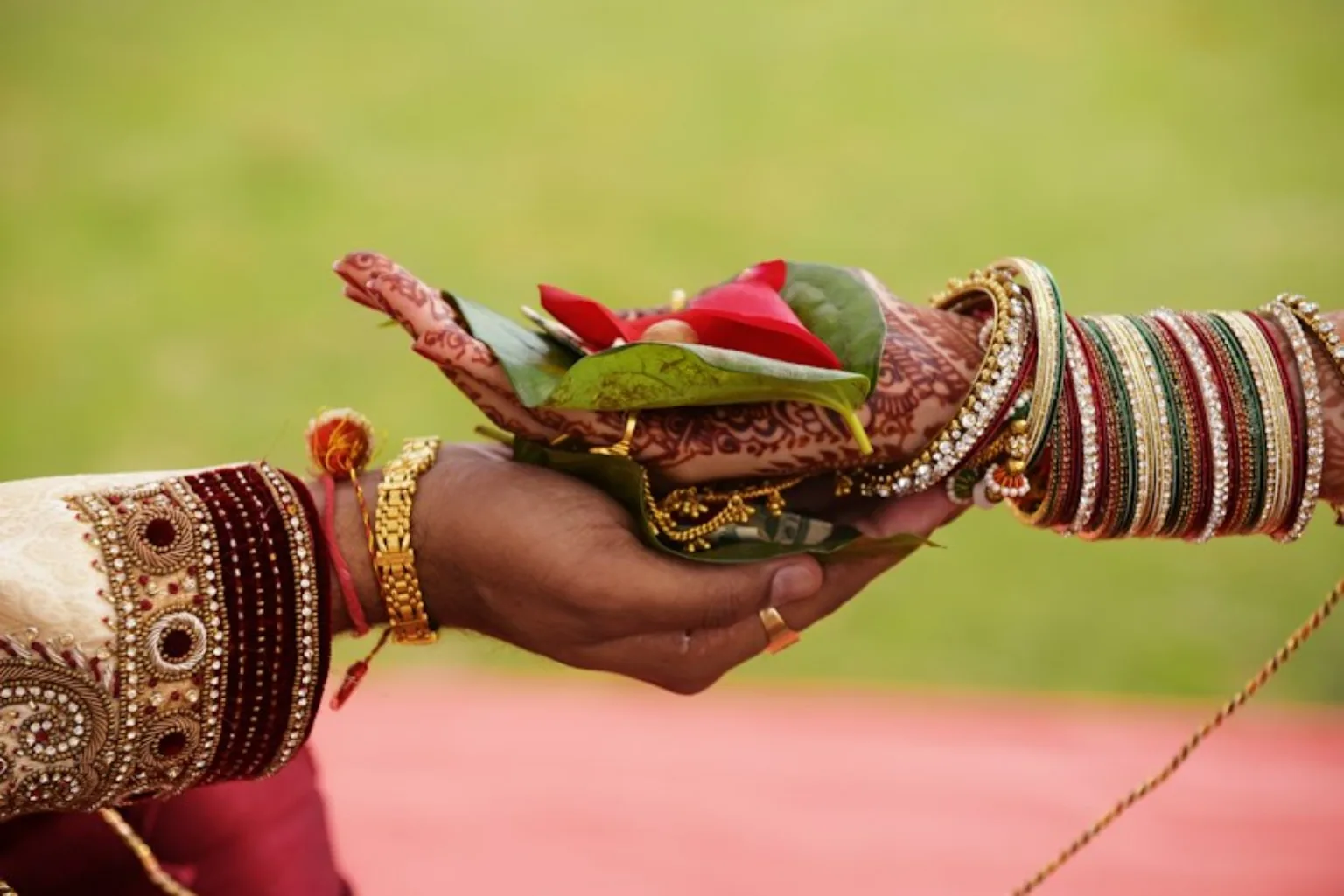 Vedic wedding havan ritual